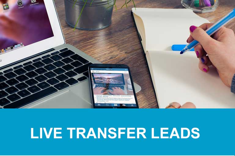 MCA live transfer leads are leads that are pre-qualified and conferenced into your closer on a live phone call.